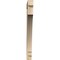 Ekena Millwork Imperial Block Rough Sawn Bracket, Douglas Fir, 4"W x 38"D x 46"H BKT04X38X46IMP05RDF - alternate 3
